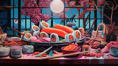  Eiko Matsuda's Magical Sushi Extravaganza!: A Culinary Performance You Won't Forget